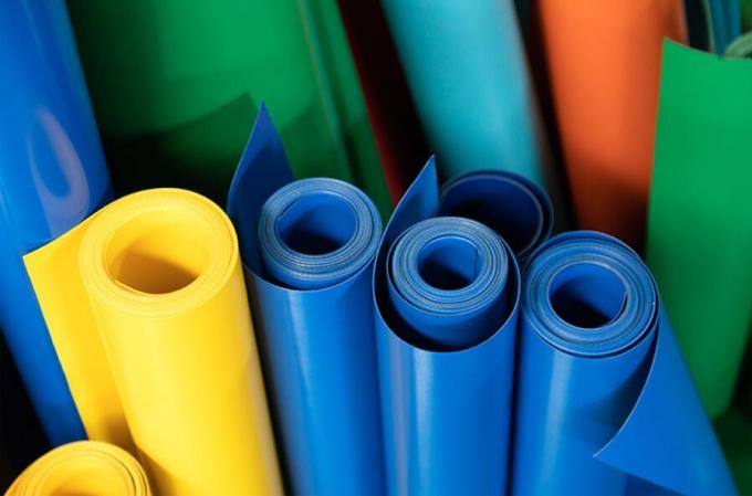 공장은 직접적으로 공장 빨리 빠른 액션 고속도 PVC 문의 셔터 산업적 내부 위로 플라스틱 롤을 판매합니다